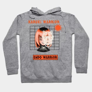 kabuki warrior, Endo warrior Hoodie